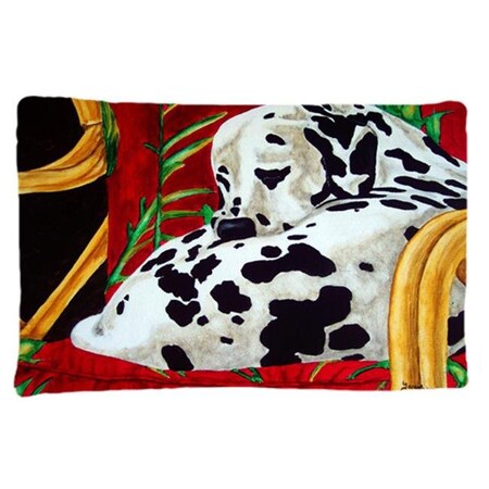 Carolines Treasures Carolines Treasures AMB1118PILLOWCASE Sunday Nap Dalmatian Fabric Standard Pillowcase AMB1118PILLOWCASE